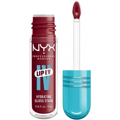 NYX Professional Makeup Lip IV dlouhotrvající lesk na rty s hydratačním účinkem 10 berry thirsty 5 ml – Zboží Dáma