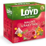 Loyd Bylinno ovocný čaj aromatizovaný maliny & rakytník 20 x 2 g – Zboží Mobilmania