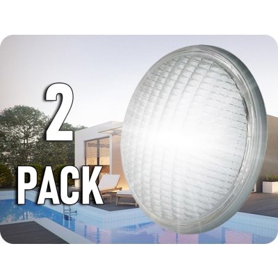 V-tac LED bazénová žárovka 25W, 2850lm, PAR56, 12V, IP68, 6500K/2-PACK! – Sleviste.cz