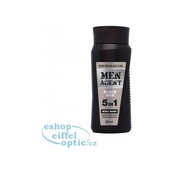 Dermacol Men Agent Black Box sprchový gel 5 v 1 250 ml