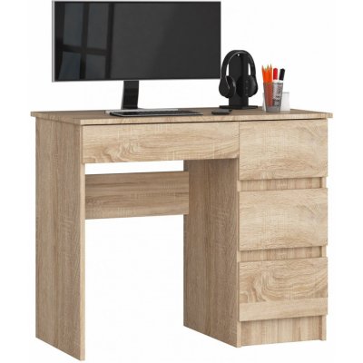 Ak Furniture A-7 90 cm dub sonoma pravý – Zboží Mobilmania