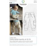 Tištěný střih dětské tepláky Kapsáčky | 80-134 – Hledejceny.cz