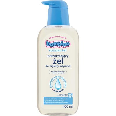 Bambino Family Refreshing Intimate Hygiene Gel osvěžující gel na intimní hygienu 400 ml – Zboží Mobilmania