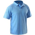 Leaf Michael Polo Shirt Mens Sky blue – Sleviste.cz