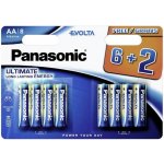 Panasonic Evolta AA 8ks LR6EGE/8BW – Zboží Živě