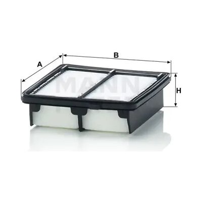 MANN FILTER Vzduchový filtr C 17 016 – Hledejceny.cz