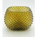 Váza 15cm - Hobnail - Ananas - zelenohnědá – Hledejceny.cz