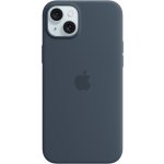 Apple Silikonové s MagSafe iPhone 15 Plus, bouřkově modré MT123ZM/A – Zboží Mobilmania