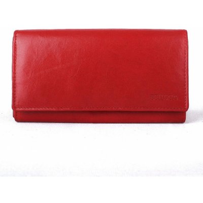 Bellugio Dámská kožená peněženka AD 10 063M červená – Zboží Mobilmania