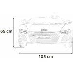 Mamido elektrické autíčko Audi Spyder R8 LIFT STRONG 24V žlutá – Hledejceny.cz