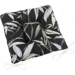 Bellatex Ema prošívaný bambus černý 40 x 40 cm – Zboží Dáma
