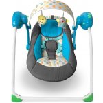 Infantastic 74770 detské houpací lehátko s hudební funkcí skládací modrá – Sleviste.cz