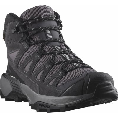 Salomon X Ultra 360 Leather Mid GTX W L47571100 shark nine/iron/cloud gray – Zboží Mobilmania