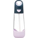 b.box Láhev s brčkem žlutá/šedá 600 ml – Zboží Mobilmania