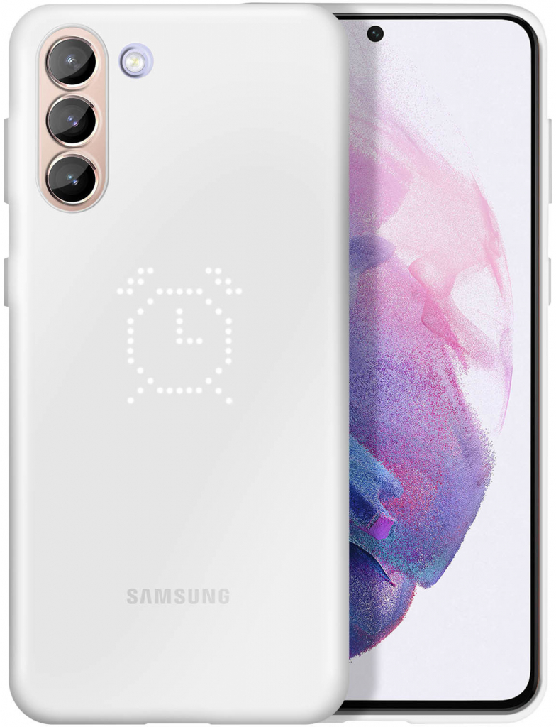 Samsung LED Cover Galaxy S21+ 5G bílá EF-KG996CWEGWW