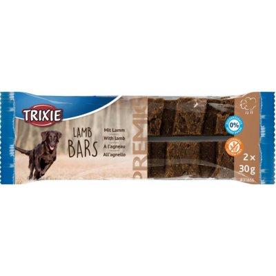 TRIXIE PREMIO Lamb Bars jehněčí tyčinky 2 x 30 g