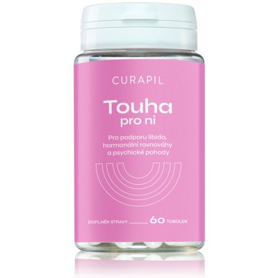 Curapil Touha pro ni podpora sexuality a ženské vitality 60 tobolek – Hledejceny.cz