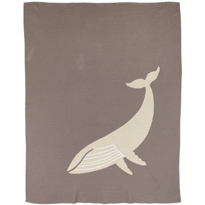 Quax pletená deka Whale – Zboží Mobilmania