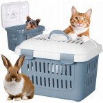 Juko Midi Gulliver šedo-modrá 45 x 33 x 33 cm – Zboží Dáma