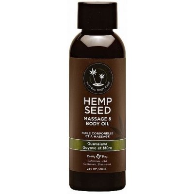 HOT Hemp Seed masážní olej guava a ostružina 60 ml