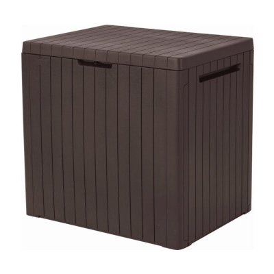 Keter City Storage 578 x 55 x 44 cm hnědý – Zboží Dáma