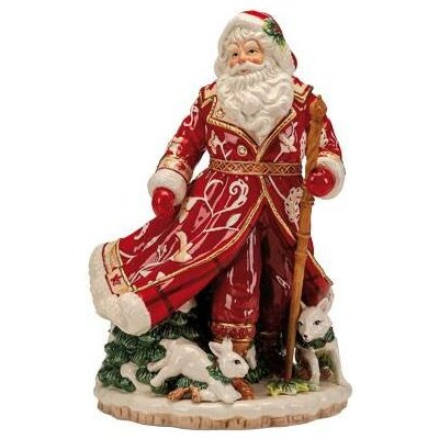Goebel Santa s zimními zvířaty 33 cm Figurka Fitz & Floyd XMAS – Hledejceny.cz