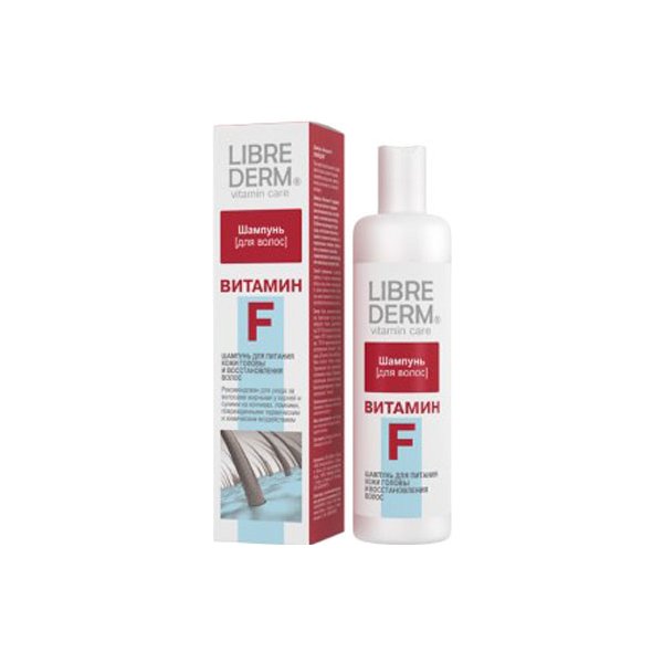 Šampon Librederm šampon s vitamínem F 250 ml