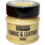 pentart Barva na textil a kůži zlatá 50 ml – Zboží Mobilmania