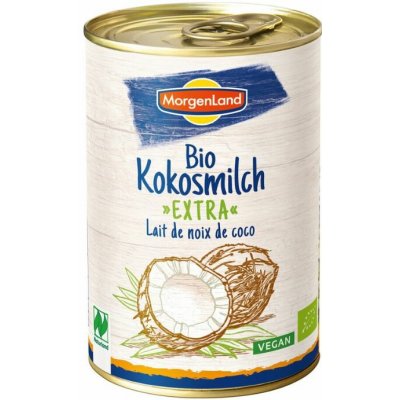MorgenLand Kokosové mléko extra bio 400 ml – Hledejceny.cz