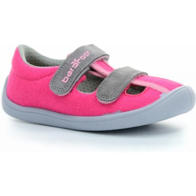 3F sandálky BAR3FOOT 3BE25 3R růžová – Zboží Dáma