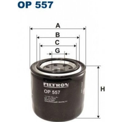 FILTRON Olejový filtr OP 557 | Zboží Auto
