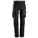 Snickers Workwear pracovní kalhoty AllroundWork Stretch bez kolenních kapes černé – Zboží Dáma