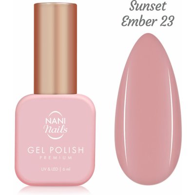NANI gel lak Premium 6 ml - Sunset Ember – Zboží Mobilmania