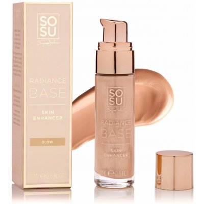 SOSU Cosmetics Rozjasňující podkladová báze pod make-up Radiance Base Glow 18 ml – Zboží Dáma