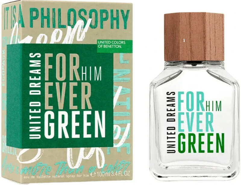 Benetton United Dreams Forever Green toaletní voda pánská 100 ml