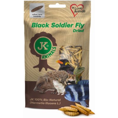 JK ANIMALS Black Soldier Fly 80 g – Zboží Dáma