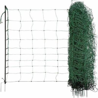 Síť pro ovce OviNet, výška 90 cm, délka 50 m, dvojitý hrot, zelená – Hledejceny.cz