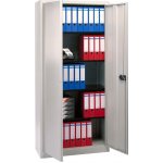 Bisley Kovová skříň spisováE782A04 1950 x 914 x 400 mm dopravní bílá ba5, RAL 9016, strukturovaný lak – Zboží Dáma