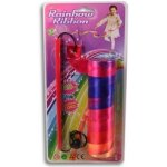 Stuha dětská gymnastická duhová 120cm s hůlkou na kartě 3 barvy – Hledejceny.cz