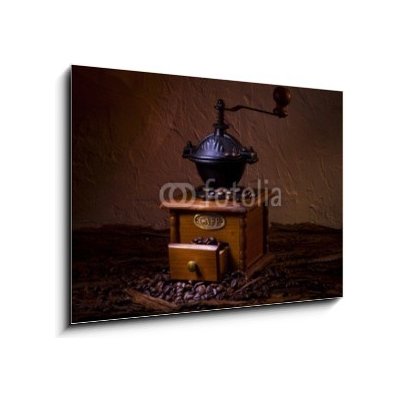 Obraz 1D - 100 x 70 cm - Coffee Grinder Mlýnek na kávu – Zboží Mobilmania