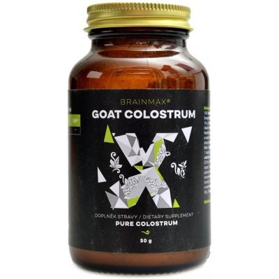 BrainMax Goat Colostrum v prášku 50 g – Hledejceny.cz