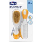 Chicco Baby Moments hřeben na vlasy pro miminka + kartáč na vlasy pro miminka – Zbozi.Blesk.cz