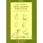 First Lesson for Guitar by Julio S.Sagreras volume 1 – Sleviste.cz