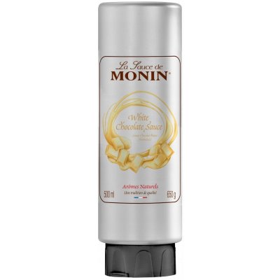 Monin La Sauce White Chocolate poleva bílá čokoláda 0,5 l – Zboží Dáma