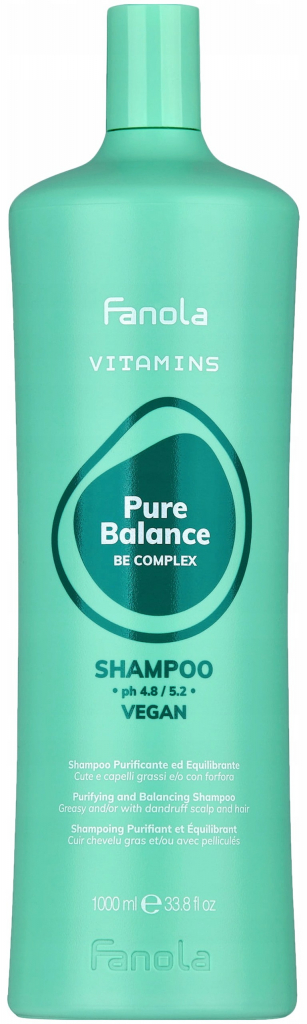Fanola Vitamins Pure Balance Shampoo 1000 ml