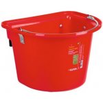 Kerbl Vědro stájové s kovovým držadlem závěsné červená – Zboží Dáma