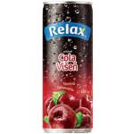 Relax Cola višeň sycená limonáda 330 ml – Zboží Mobilmania