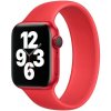 Řemínek k chytrým hodinkám TopQ Basic pro Apple Watch 3-4-5-6-SE 42-44mm červený 60338