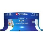 Verbatim BD-R SL 25GB 6x, printable, spindle, 25ks (43811) – Zboží Živě