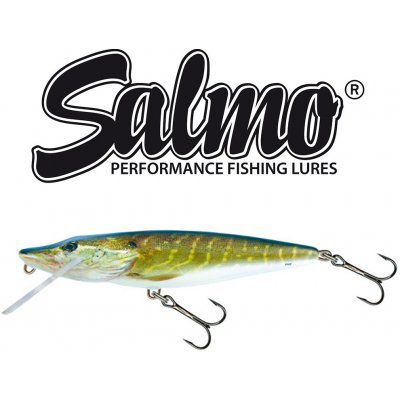 Salmo Pike Floating 9cm Real Pike